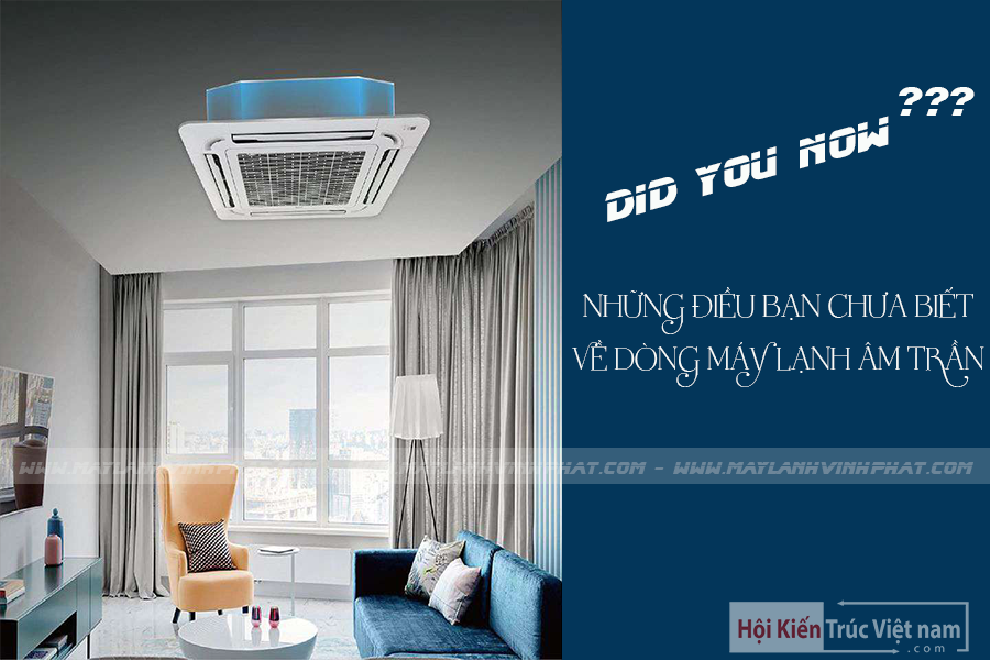 Điều hòa âm trần công suất 5.5HP và khả năng làm lạnh cho diện tích bao nhiêu